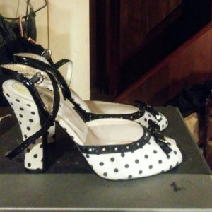 Steve Madden Polka Dot High Heels